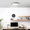 Luminaires Brilliant Éclairage Led|Plafonnier Brilliant Pederson LED Noir, Blanc, 1 lumière, Télécommandes