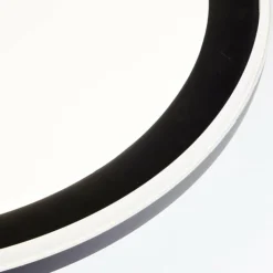 Luminaires Brilliant Éclairage Led|Plafonnier Brilliant Pederson LED Noir, Blanc, 1 lumière, Télécommandes