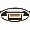 Luminaires Brilliant Éclairage Led|Plafonnier Brilliant Queens LED Noir, 1 lumière
