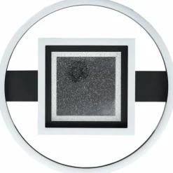 Luminaires Brilliant Éclairage Led|Plafonnier Brilliant Queens LED Noir, 1 lumière