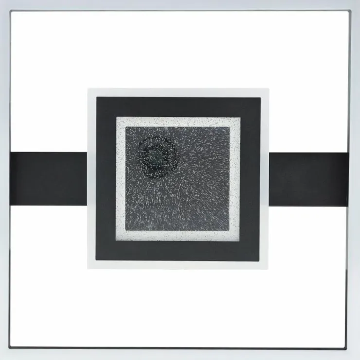 Luminaires Brilliant Éclairage Led|Plafonnier Brilliant Queens LED Noir, 1 lumière