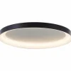 Luminaires Brilliant Éclairage Led|Plafonnier Brilliant Quito LED Noir, 1 lumière