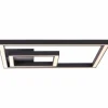 Luminaires Brilliant Éclairage Led|Plafonnier Brilliant Quon LED Noir, Blanc, 1 lumière