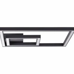 Luminaires Brilliant Éclairage Led|Plafonnier Brilliant Quon LED Noir, Blanc, 1 lumière