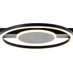 Luminaires Brilliant Éclairage Led|Plafonnier Brilliant Reno LED Noir, 1 lumière