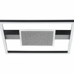 Luminaires Brilliant Éclairage Led|Plafonnier Brilliant Reno LED Noir, 1 lumière