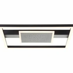 Luminaires Brilliant Éclairage Led|Plafonnier Brilliant Reno LED Noir, 1 lumière