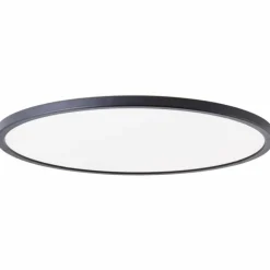 Luminaires Brilliant Éclairage Led|Plafonnier Brilliant Saltery LED Noir, Blanc, 1 lumière, Télécommandes, Changeur de couleurs