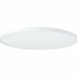 Luminaires Brilliant Éclairage Led|Plafonnier Brilliant Saltery LED Blanc, 1 lumière, Télécommandes, Changeur de couleurs