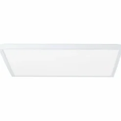 Luminaires Brilliant Éclairage Led|Plafonnier Brilliant Saltery LED Blanc, 1 lumière, Télécommandes, Changeur de couleurs
