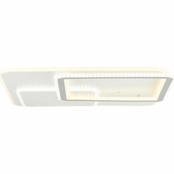 Luminaires Brilliant Éclairage Led|Plafonnier Brilliant Savare LED Gris, Blanc, 1 lumière, Télécommandes
