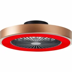 Plafonnier Brilliant Slimline LED Noir, 1 lumière, Télécommandes
