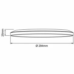 Luminaires Brilliant Éclairage Led|Plafonnier Brilliant Sorell LED Noir, 1 lumière, Télécommandes