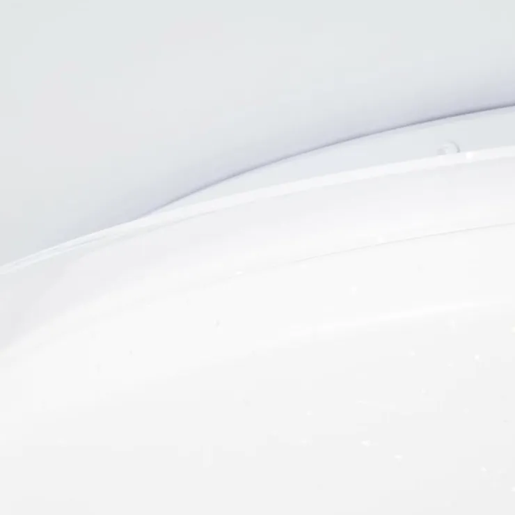 Luminaires Brilliant Éclairage Led|Plafonnier Brilliant Vittoria LED Blanc, 1 lumière, Télécommandes