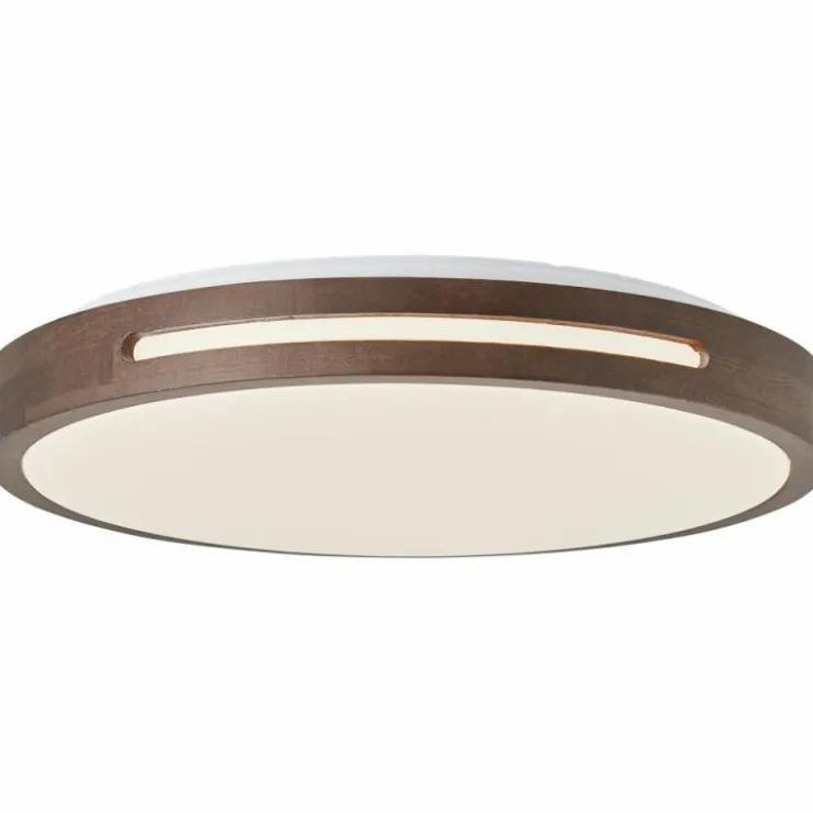 Luminaires Brilliant Éclairage Led|Plafonnier Brilliant Woodbury LED Blanc, 1 lumière