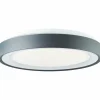Plafonnier Brilliant-Leuchten Tessy LED Noir, 1 lumière, Télécommandes, Changeur de couleurs
