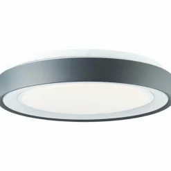 Plafonnier Brilliant-Leuchten Tessy LED Noir, 1 lumière, Télécommandes, Changeur de couleurs