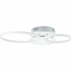 Luminaires Brilliant Éclairage Led|Plafonnier Brilliant-Leuchten Virtus LED Argenté, 1 lumière