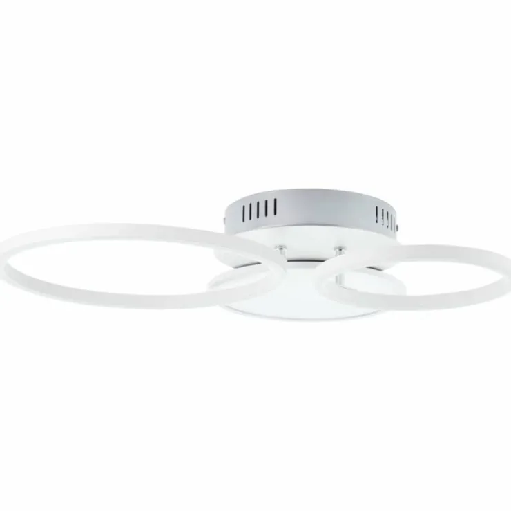 Luminaires Brilliant Éclairage Led|Plafonnier Brilliant-Leuchten Virtus LED Argenté, 1 lumière