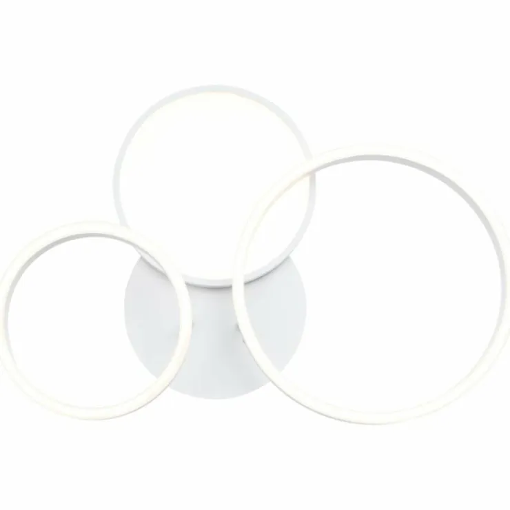 Luminaires Brilliant Éclairage Led|Plafonnier Brilliant-Leuchten Virtus LED Argenté, 1 lumière
