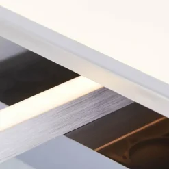 Luminaires Brilliant Éclairage Led|Plafonnier Brilliant-Leuchten Zelia LED Argenté, 1 lumière