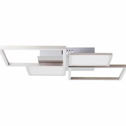 Luminaires Brilliant Éclairage Led|Plafonnier Brilliant-Leuchten Zelia LED Argenté, 1 lumière