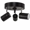 By Rydéns Plafonniers|Plafonnier By Rydens Correct Noir, 3 lumières