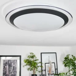 hofstein Éclairage Led|Plafonnier Castasegna LED Blanc, 1 lumière