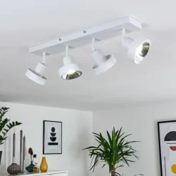 hofstein Spots Et Projecteurs|Plafonnier Chagres Blanc, 4 lumières