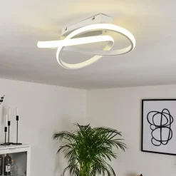 hofstein Éclairage Led|Plafonnier Cochato LED Blanc, 1 lumière