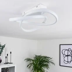 hofstein Éclairage Led|Plafonnier Cochato LED Blanc, 1 lumière