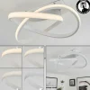 hofstein Éclairage Led|Plafonnier Cochato LED Blanc, 1 lumière