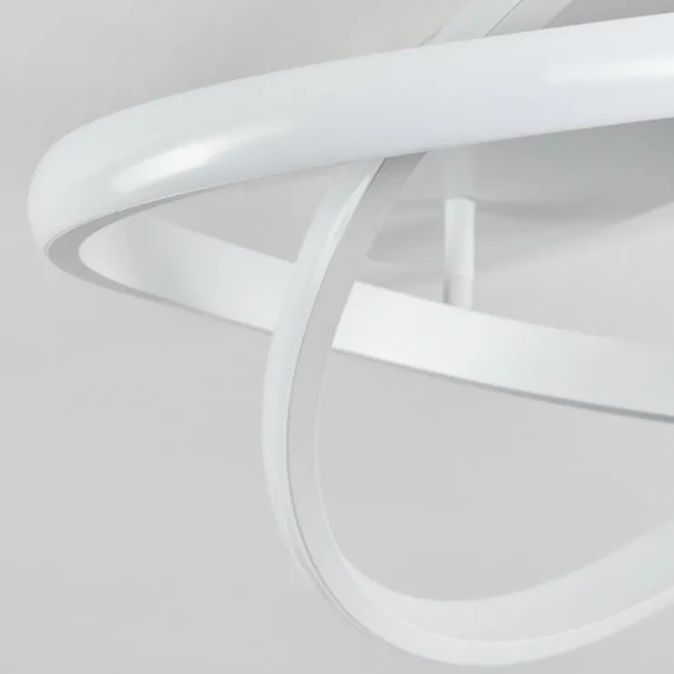 hofstein Éclairage Led|Plafonnier Cochato LED Blanc, 1 lumière