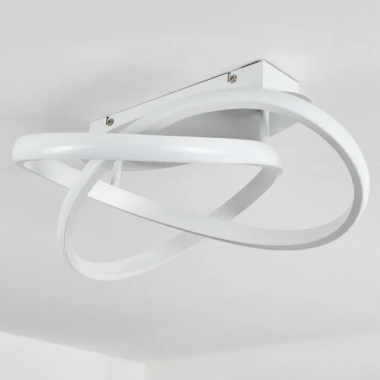 hofstein Éclairage Led|Plafonnier Cochato LED Blanc, 1 lumière