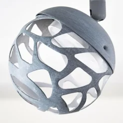 hofstein Spots Et Projecteurs|Plafonnier Covane LED Bleu, Gris, 4 lumières