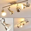 hofstein Spots Et Projecteurs|Plafonnier Danikon Nickel mat, 4 lumières