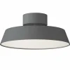 Design For The People by Nordlux Éclairage Led|Plafonnier KAITO LED Gris, 1 lumière