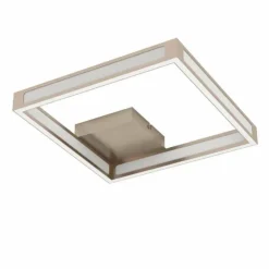 Luminaires Eglo Éclairage Led|Plafonnier Eglo ALTAFLOR LED Nickel mat, 4 lumières