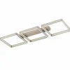Luminaires Eglo Éclairage Led|Plafonnier Eglo ALTAFLOR LED Nickel mat, 12 lumières