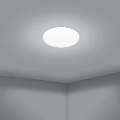 Luminaires Eglo Éclairage Led|Plafonnier Eglo BATTISTONA LED Blanc, 8 lumières, Télécommandes