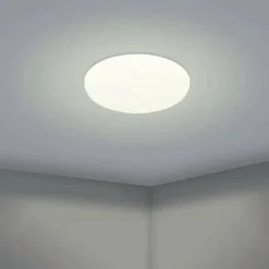 Luminaires Eglo Éclairage Led|Plafonnier Eglo BATTISTONA LED Blanc, 1 lumière, Télécommandes