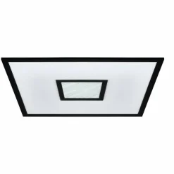 Luminaires Eglo Éclairage Led|Plafonnier Eglo BORDONARA LED Noir, Blanc, 1 lumière, Télécommandes
