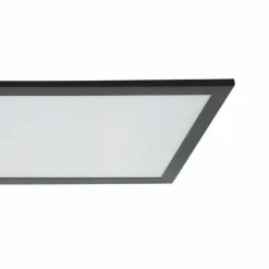 Luminaires Eglo Éclairage Led|Plafonnier Eglo BORDONARA LED Noir, Blanc, 1 lumière, Télécommandes
