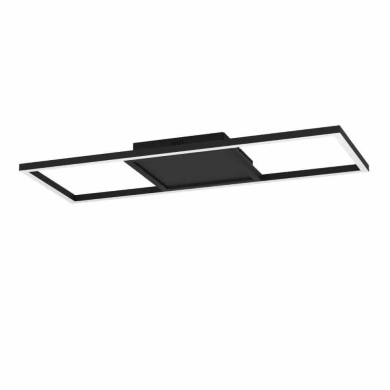 Plafonnier Eglo CALAGRANO-Z LED Noir, 1 lumière, Changeur de couleurs