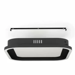 Luminaires Eglo Éclairage Led|Plafonnier Eglo CALAGRANO LED Noir, 2 lumières, Télécommandes