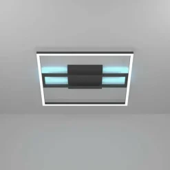 Plafonnier Eglo CALAGRANO-Z LED Noir, 1 lumière, Changeur de couleurs