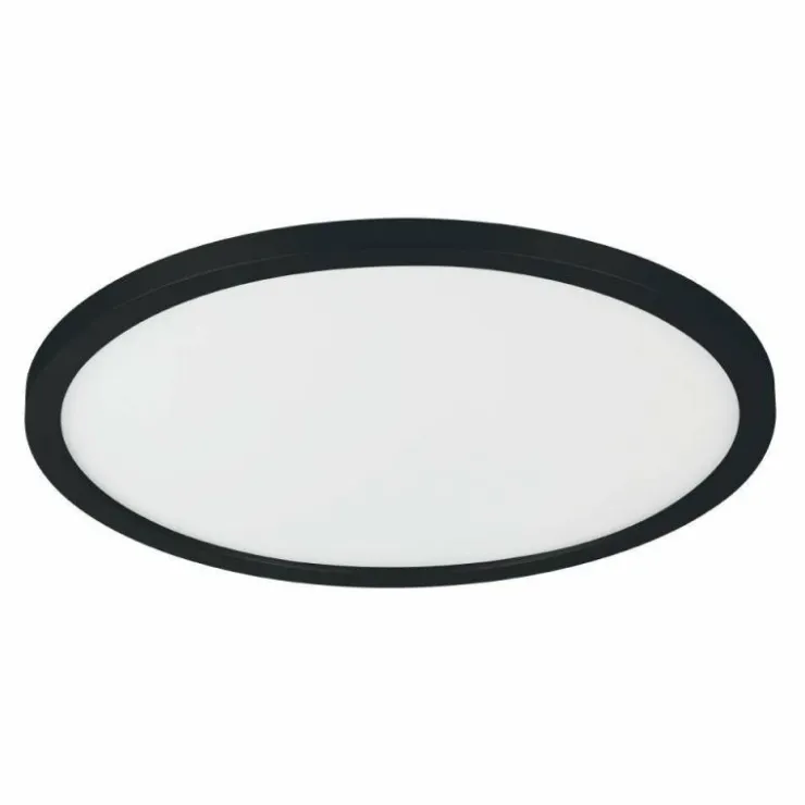 Luminaires Eglo Éclairage Led|Plafonnier Eglo CAMPASPERO LED Noir, 1 lumière, Télécommandes