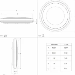 Luminaires Eglo Éclairage Led|Plafonnier Eglo CAPASSO LED Blanc, 1 lumière
