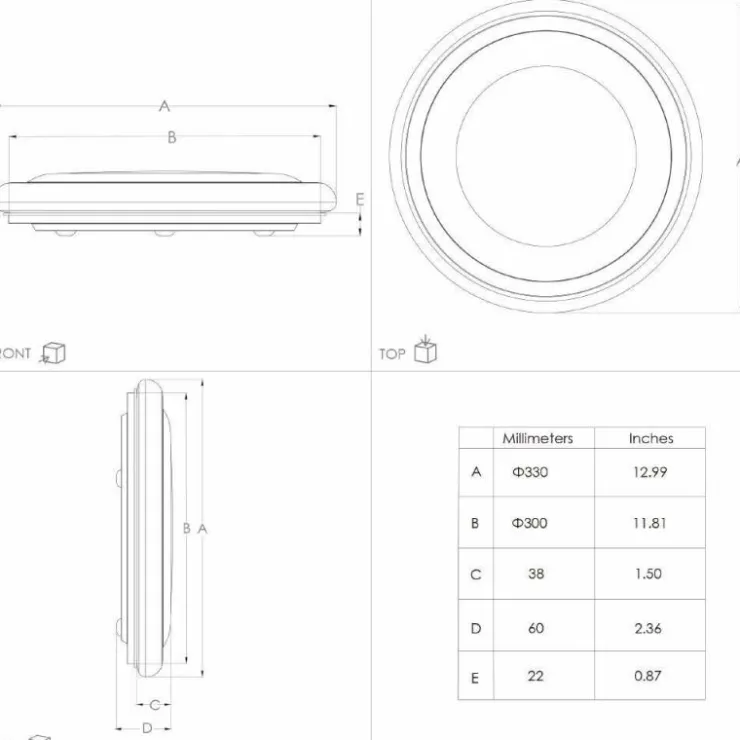 Luminaires Eglo Éclairage Led|Plafonnier Eglo CAPASSO LED Blanc, 1 lumière