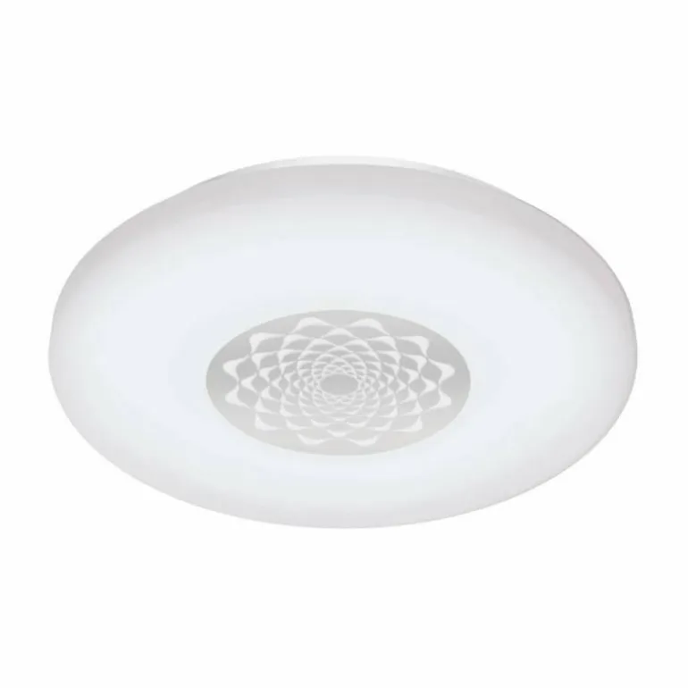 Plafonnier Eglo CAPASSO-Z LED Blanc, 4 lumières, Changeur de couleurs